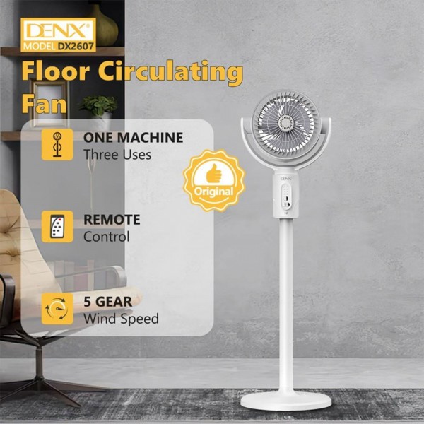 المروحة لتدوير الهواء من دينكس بضمان عامين