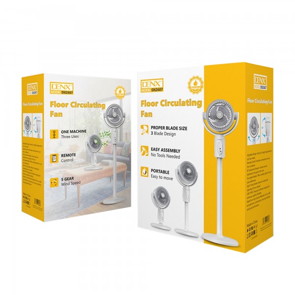 المروحة لتدوير الهواء من دينكس بضمان عامين