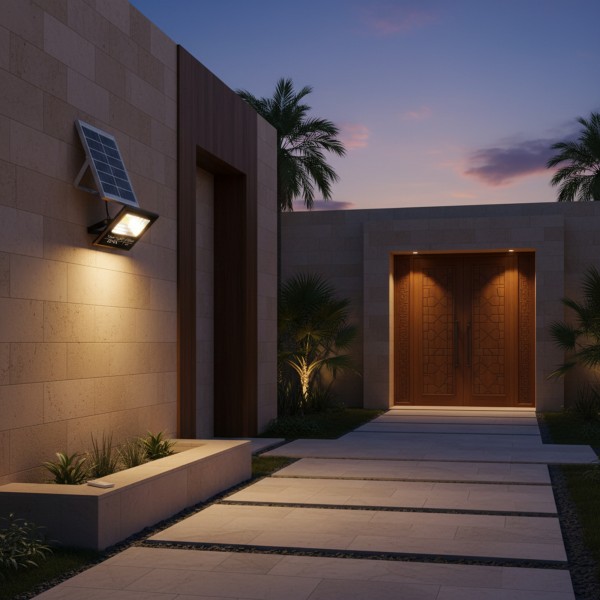 كشاف يعمل بالطاقة الشمسية بقوة 600 واط بضمان عامين