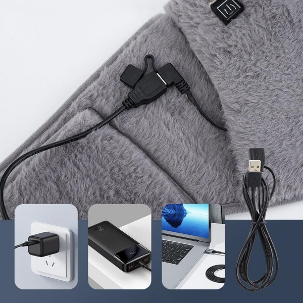 حزام خصر كهربائي ساخن للمعدة والظهر، تقلصات الدورة الشهرية والام مفاصل الجسم، 3 مستويات تحكم في درجة الحرارة