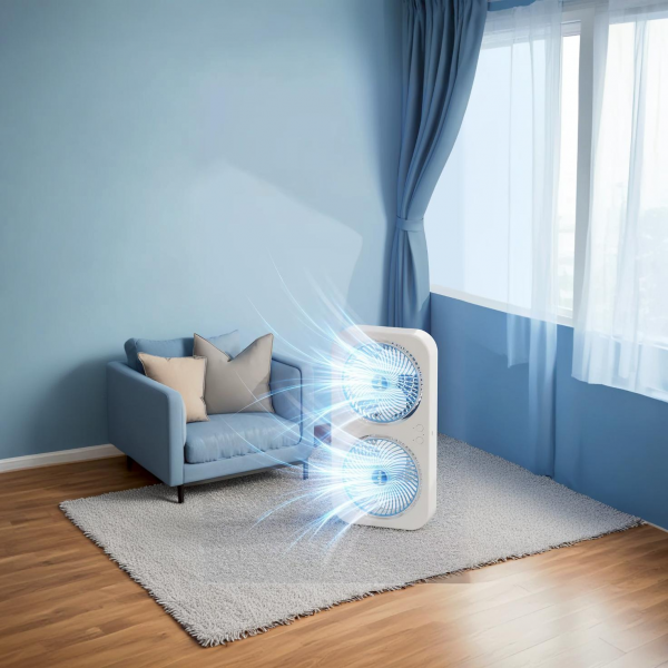 مروحة المزدوجة الحديثة