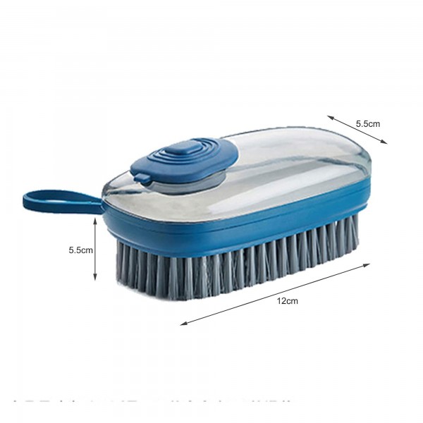 فرشاة تنظيف عملية بخزان للصابون