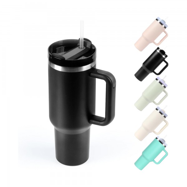 عرض لانش بوكس حرارى مع شنطة هدية مع كوب سعة 1.18 لتر من الفولاذ المقاوم للصدأ