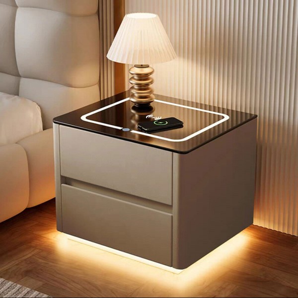 كومود حديث ذكي بني