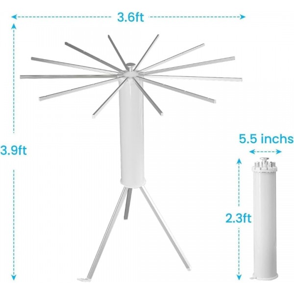 منشر الحديث العملى موفر للمساحة داخلي قابل للطى