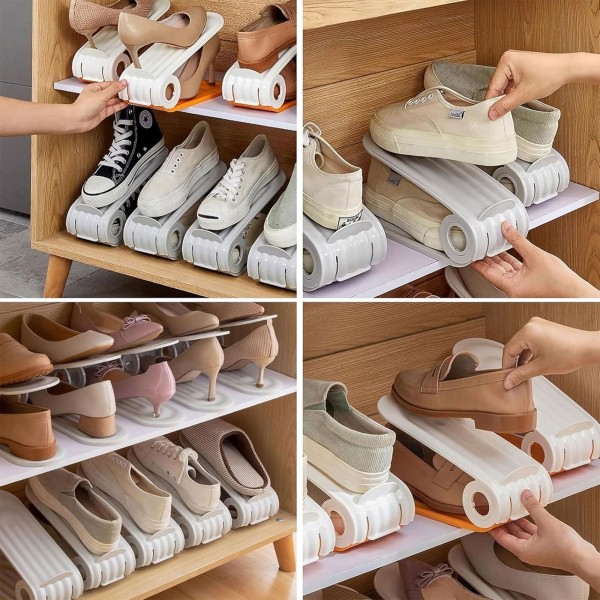 رف تخزين الاحذية موفر للمساحة