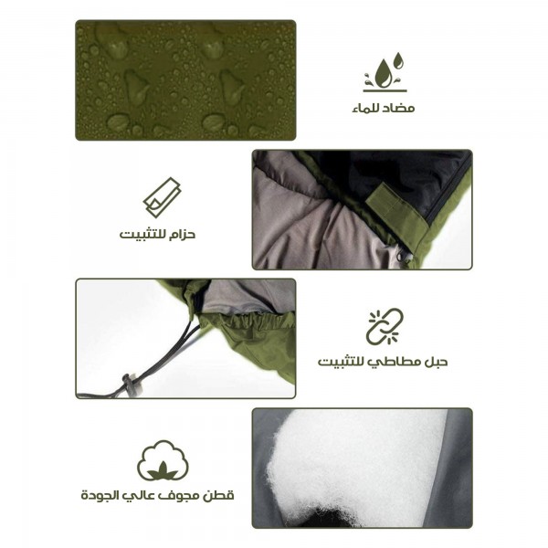 مرتبة و بطانية قابله للطى مع شنطة هدية