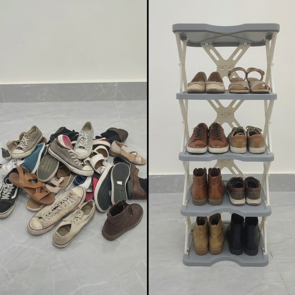 خزانة ومنظم احذيه