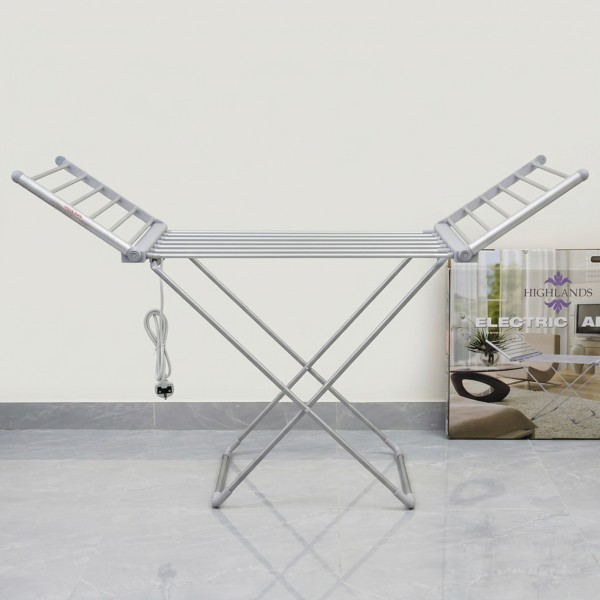 مجفف ملابس كهربائي مجنح قابل للطي