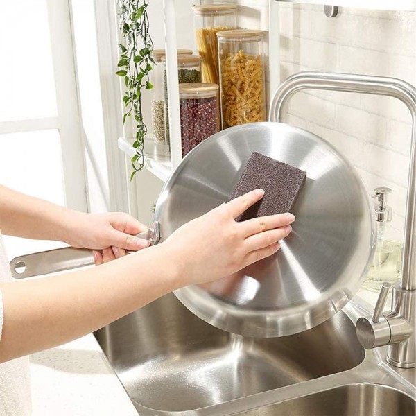 ٣ قطع إسفنجة إزالة الصدأ العجيبة