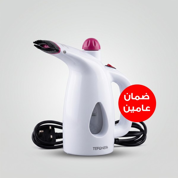 كواية بخار ومنظف بخاري عمودي محمول للسفر والمنزل مع فرشاة تنظيف بضمان عامين