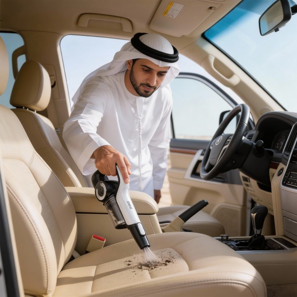 مكنسة كهربائية لا سلكية بقوة شفط جباره