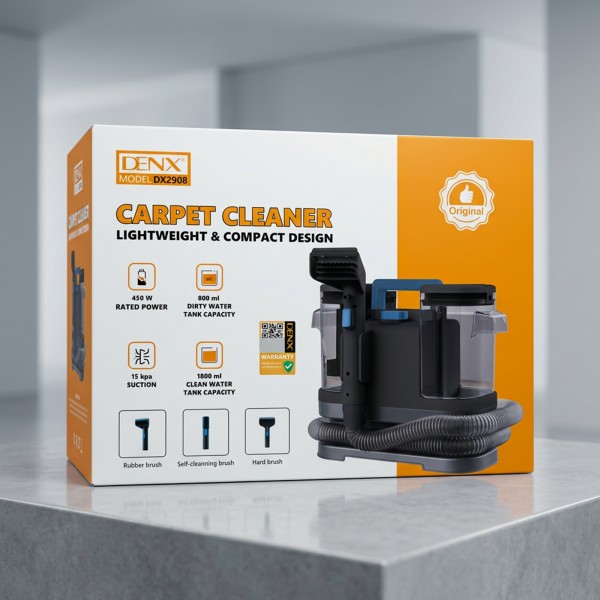 مكنسة غسيل السجاد والكنب المحمولة