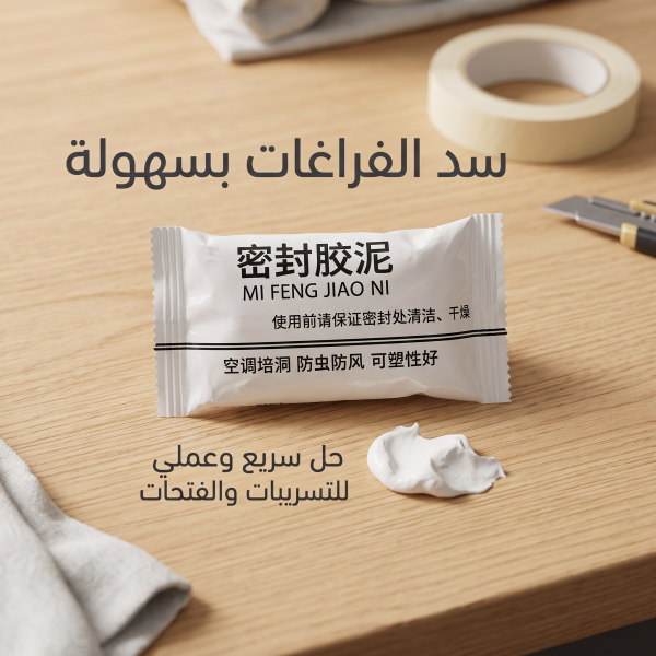 عجينة سد افراغات مضادة للماء و الرطوبة