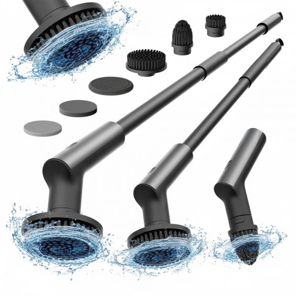 مجموعة فرش تنظيف كهربائية