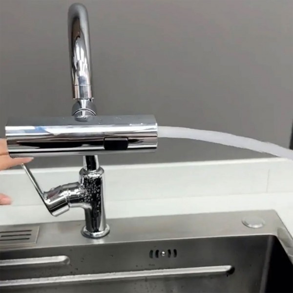 صنبور شلال 360 درجة بكل الاوضاع