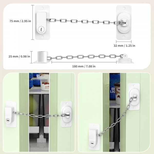 قفل الشباك لأمان الأطفال