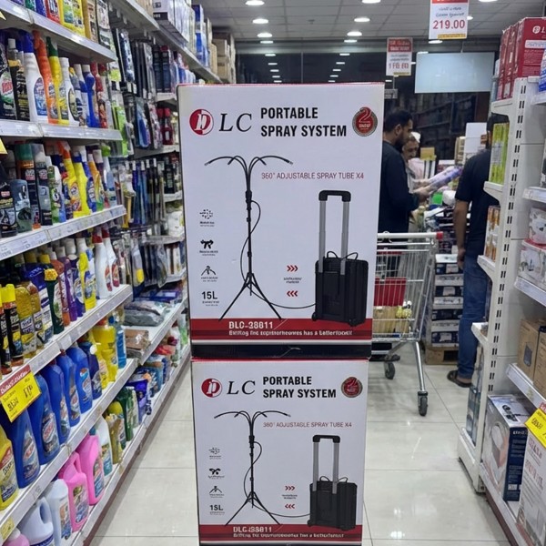 سيستم توزيع رش ارضيات الجناين و نظام رذاذ محمول بطول 79 سم للتبريد في الهواء الطلق من دى ال سى بضمان عامين