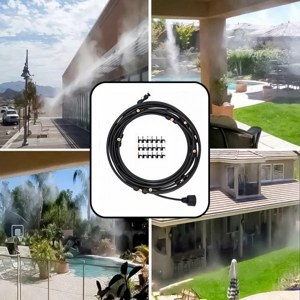 بخاخ رذاذ للترطيب 18 متر بـ 18 فتحات للرش