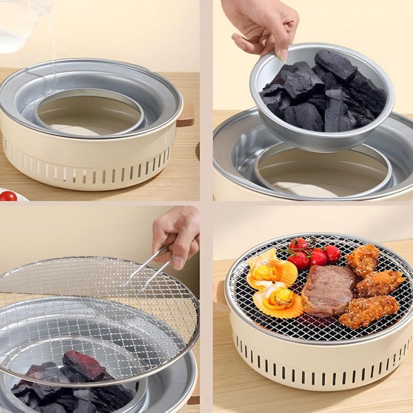 منقل فحم وشواية