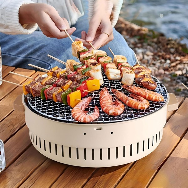 منقل فحم وشواية