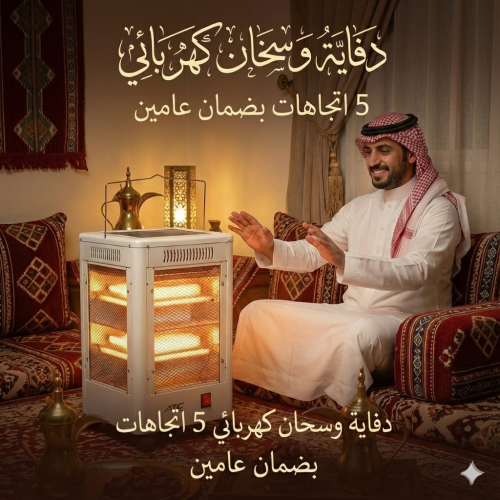 دفاية وسخان 5 اتجاهات بضمان عامين