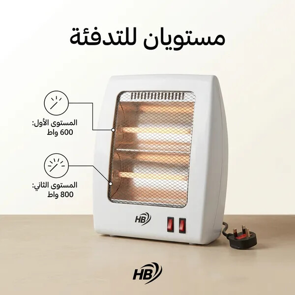 دفاية كهربائية صغيرة تعمل بنظام الشمعات