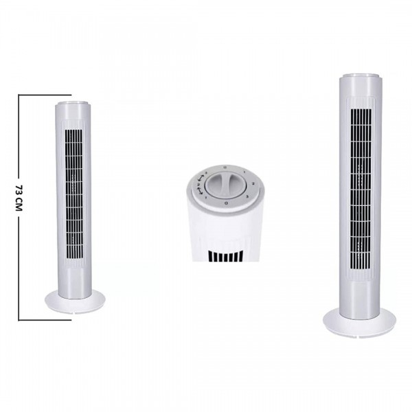 مروحة برج ومكيف هواء 3 سرعات دينكيس بضمان عامين