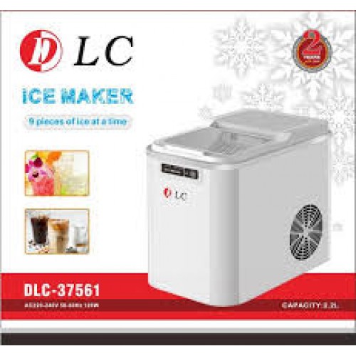 صانعة ثلج 1.3 لتر في 6 دقائق بضمان عامين من DLC