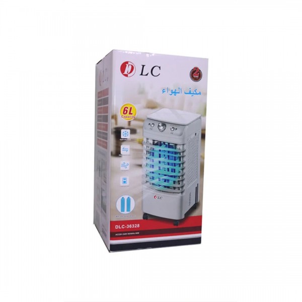 مكيف صحراوي متنقل DLC سعة 6 لتر بضمان عامين تبريد بالثلج موفر للطاقة
