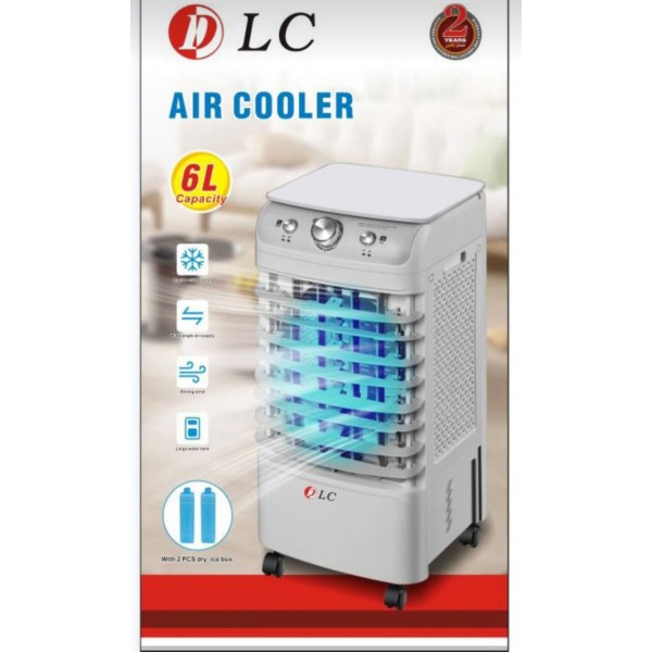 مكيف صحراوي متنقل DLC سعة 6 لتر بضمان عامين تبريد بالثلج موفر للطاقة