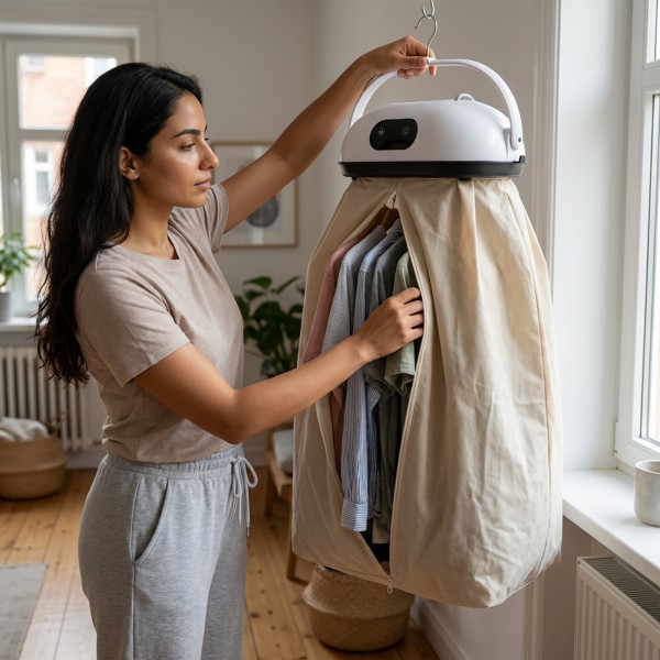 مجفف الملابس السحري 2 في 1