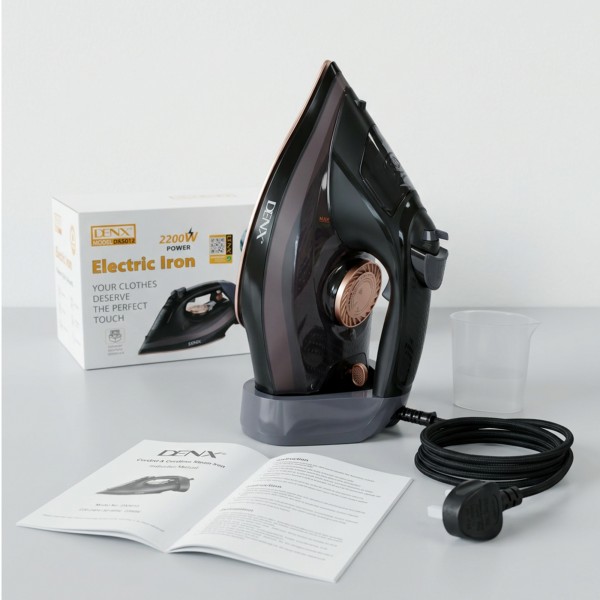 كوايه بخار دينيكس لا سلكية مع قاعدة 2200 واط بضمان عامين