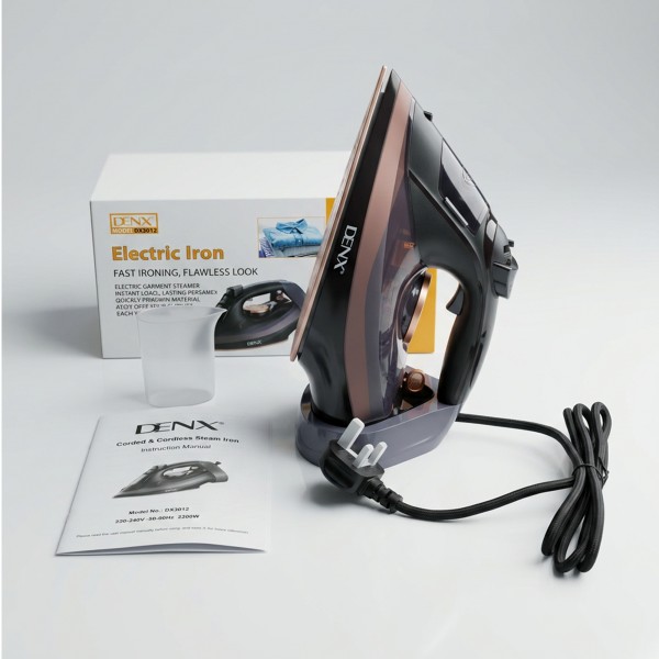 كوايه بخار دينيكس لا سلكية مع قاعدة 2200 واط بضمان عامين