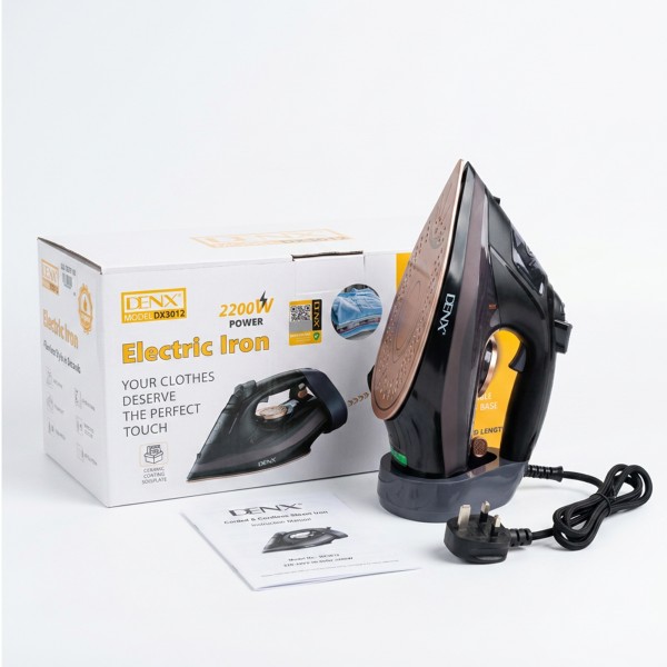 كوايه بخار دينيكس لا سلكية مع قاعدة 2200 واط بضمان عامين