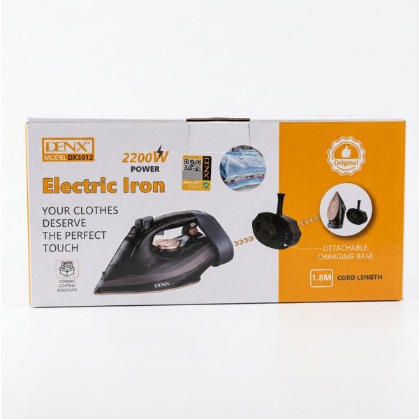 كوايه بخار دينيكس لا سلكية مع قاعدة 2200 واط بضمان عامين