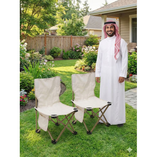 كرسى قماش قابل للطى