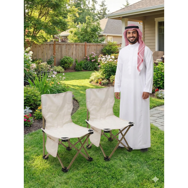 كرسى قماش قابل للطى