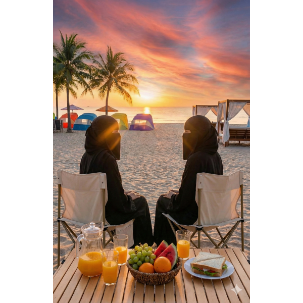 كرسى قماش قابل للطى