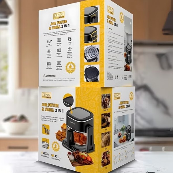 ايرفراير و ميكس جريل 2*1 من دينكس بضمان عامين