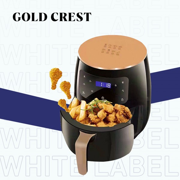 قلاية هوائية جولدن كريست 6 لتر بضمان عام