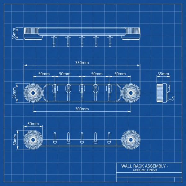 علاقة جدارية بدون تخريم للمطبخ والحمام