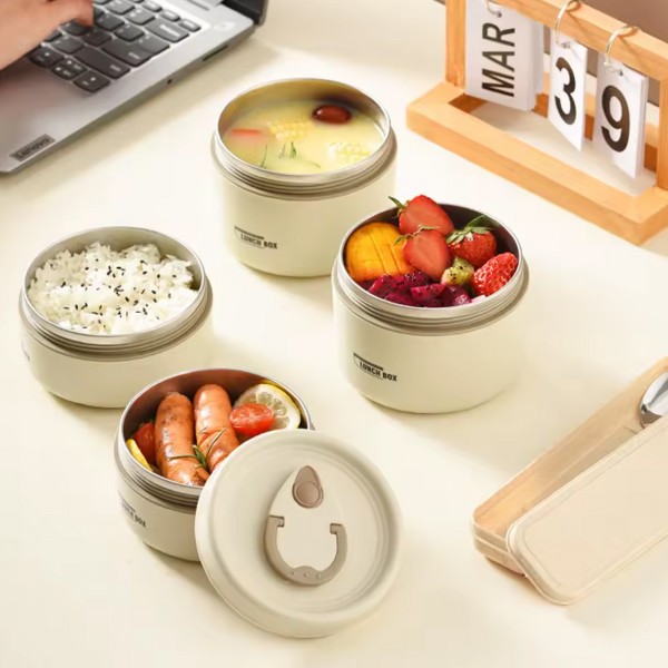 3 قطع لانش بوكس حرارى مع شنطة هدية