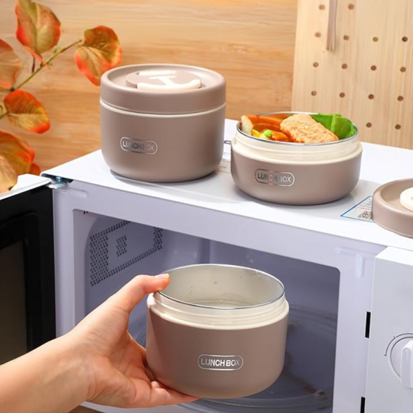 3 قطع لانش بوكس حرارى مع شنطة هدية