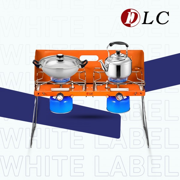 موقد الرحلات DLC للتخييم بضمان عامين