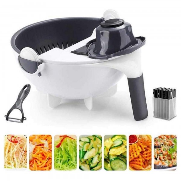 قطاعة و مبشرة و مصفاة  يدوية 9 فى 1