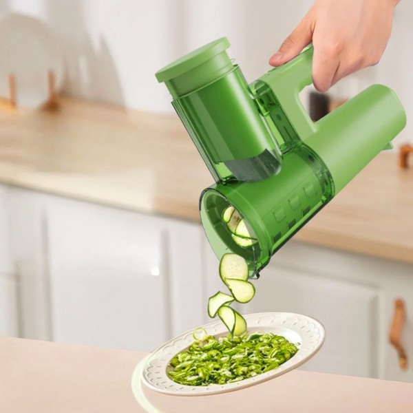 قطاعة و مفرمة يدوية كهربائية قابلة للشحن