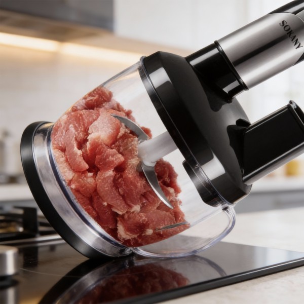 محضر طعام 8 فى 1  بضمان عامين 1800 واط من سوكانى