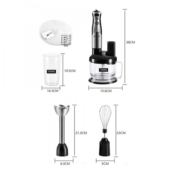 محضر طعام 8 فى 1  بضمان عامين 1800 واط من سوكانى