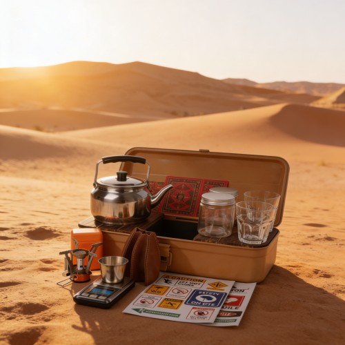 صندوق طقم عزبة الشاى بضمان عامين